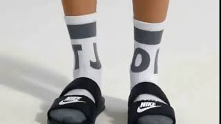 nike benassi slides double strap