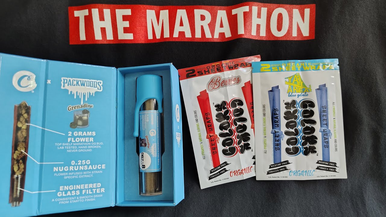 Old⚠️ @themarathonbrand marathon OG cookies + packwoods strain review @nipseyhussle  🌿🔥💨 👍🏾 Kush