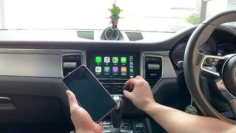 CheerDriving Wireless CarPlay and Android Auto Retrofit on 2014 Porsche Macan with PCM3.1 HU