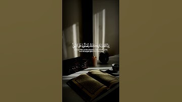 تلاوة قرانية هادئه من سورة الأحزاب |بصوت القارئ ادريس بكر | تلاوة 🙂 تريح القلب♥والروح😇  #قرآن_كريم