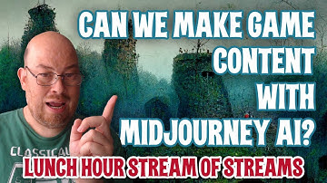 Can We Generate Game Content with Midjourney AI Art?