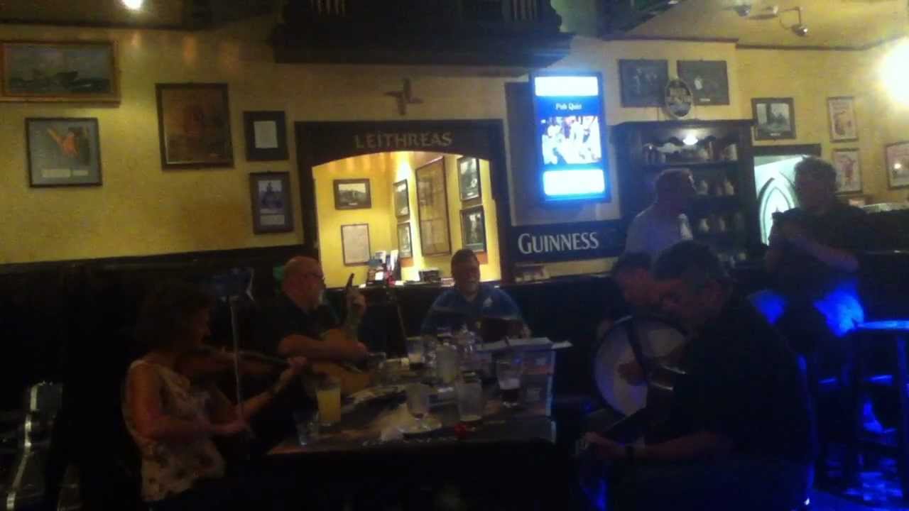 Irish traditional music session. McCarthy's Irish Bar. Auckland.
