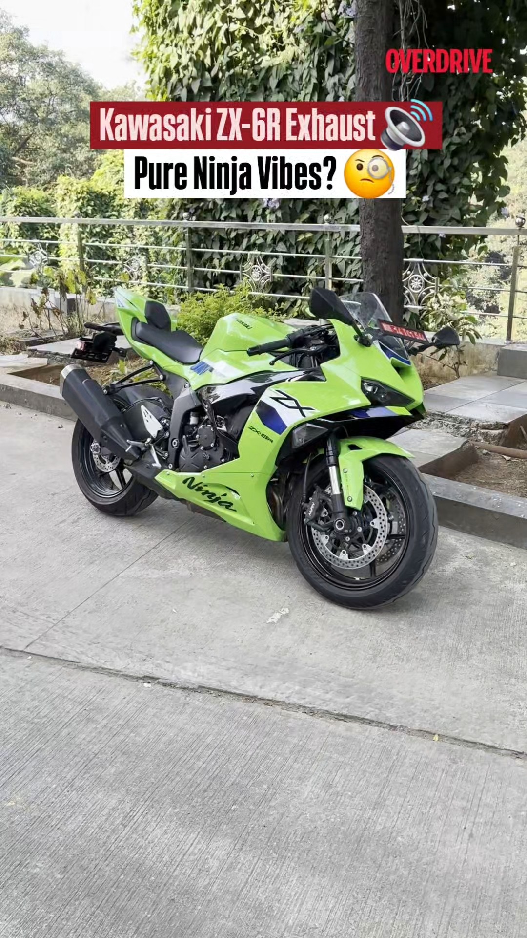 Kawasaki Ninja ZX-6R Exhaust Note #overdrive - YouTube