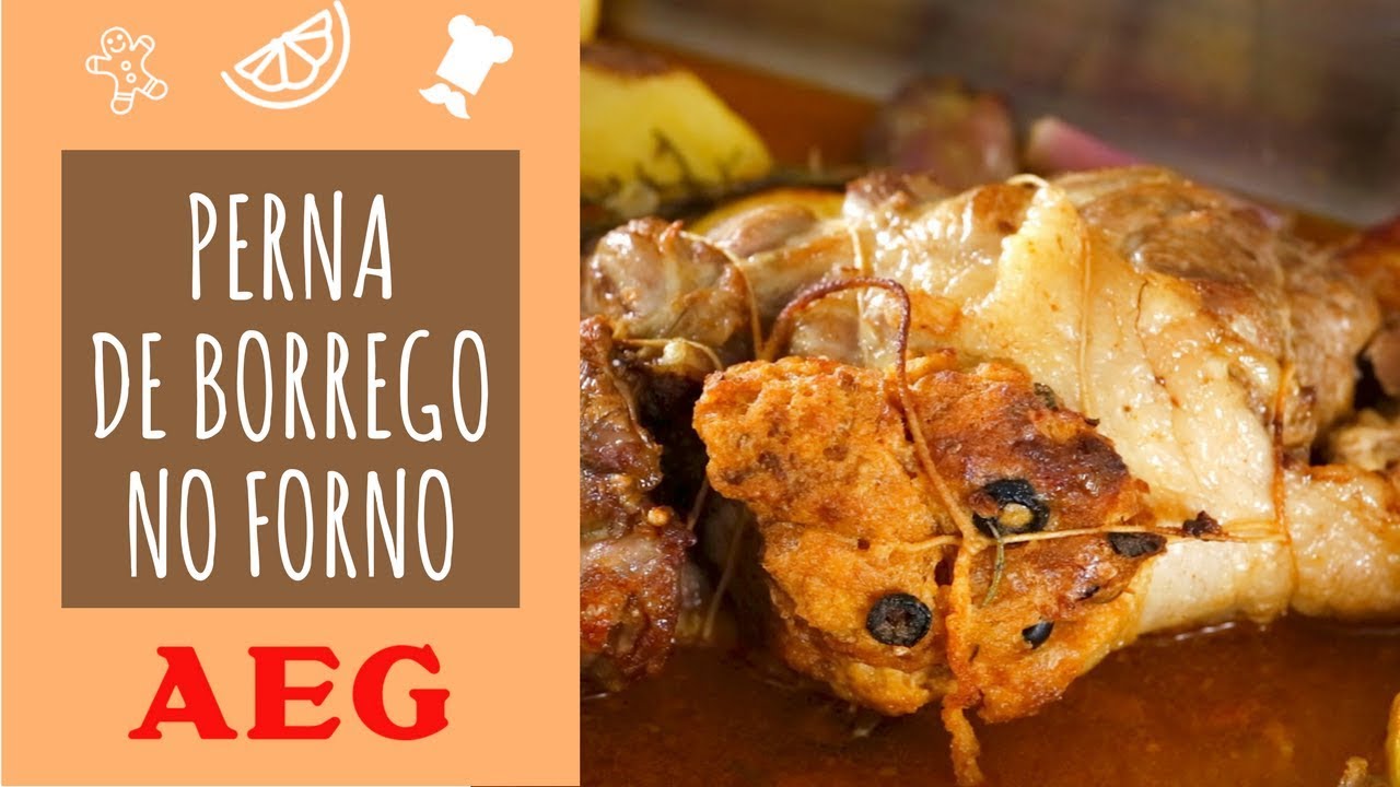 Perna de Borrego no Forno