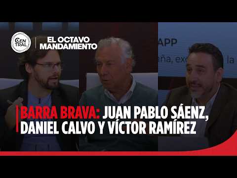 📜 Barra brava: Juan Pablo Sáenz Bonilla, Daniel Calvo, and Víctor Ramírez