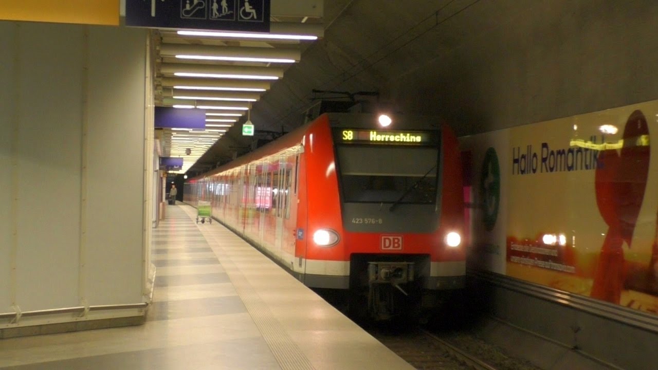 Flughafen München mit der SBahn München (+ Zentralöffnen