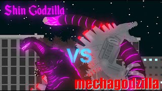 Shin Godzilla VS MechaGodzilla 2021 (EPIC FIGHT)