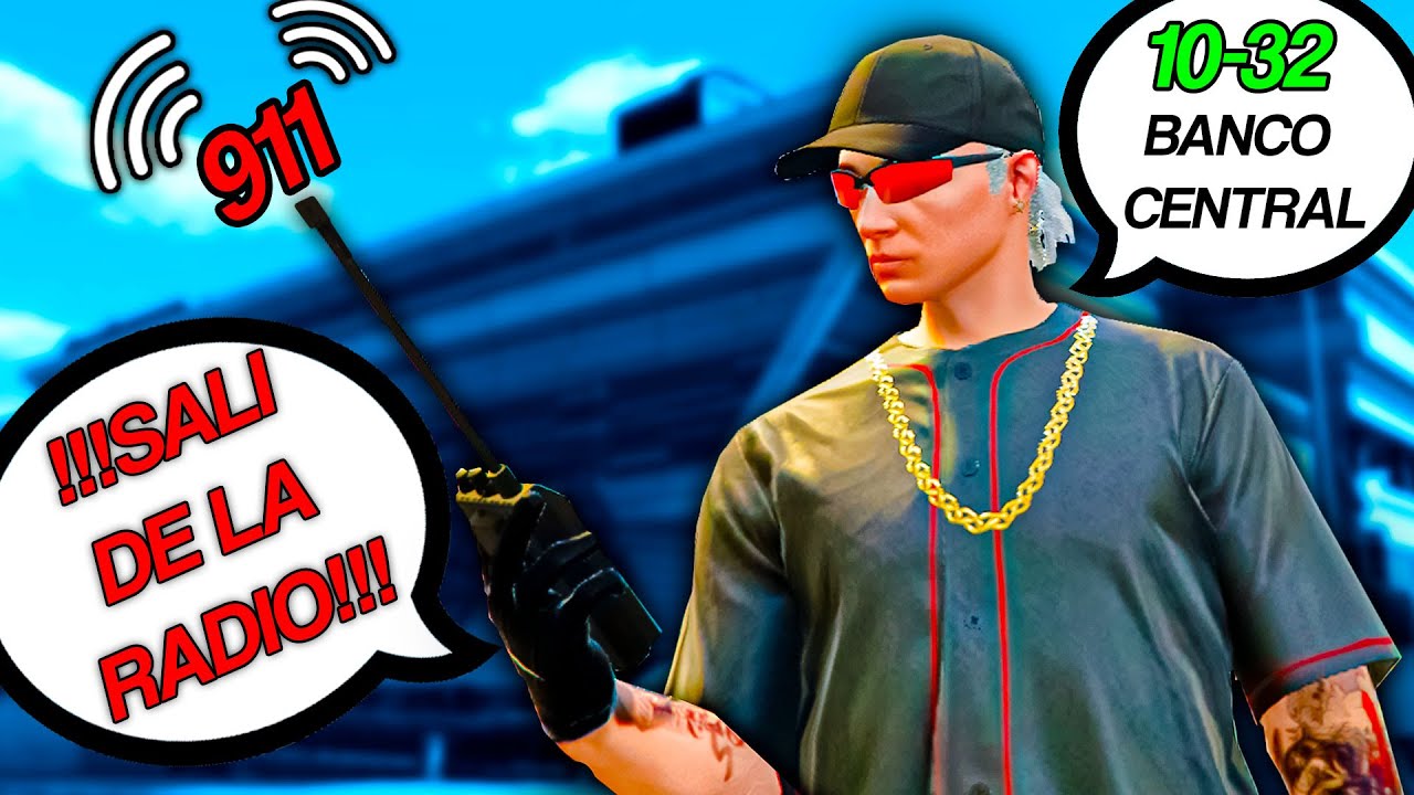 Me Infiltre en la RADIO de la POLICIA 🚨