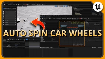 Make Car Wheels SPIN in UE5 with a Simple Car Blueprint for Sequencer | Unreal Engine TUTORIAL
