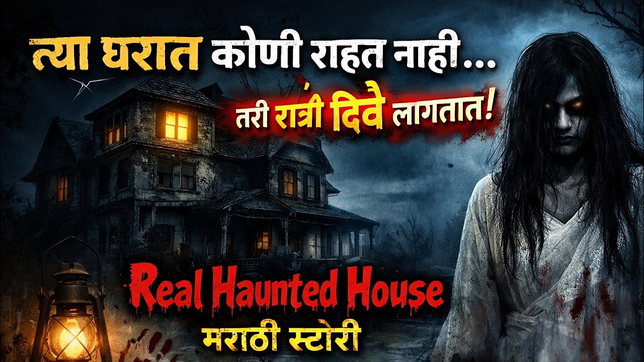 त्या घरात आजही कोणी राहत नाही 😱 भुताचा घर 🏠 || Horror Story Marathi || Marathi STORYTELLING 