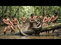 Amazon's Giant: Tribal Hunters vs Massive Anaconda | AI Cinematic Documentary