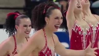 2015 World Synchro Champs Sp Team Canada 2