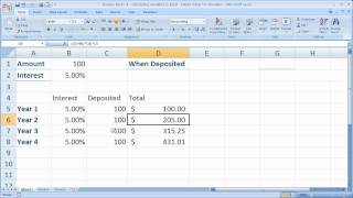 Finance Basics 4 - Calculating Annuities in Excel - Future Value for Annuities