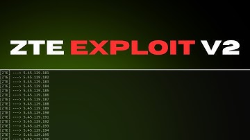 Exploit archives | How to get bots for your botnet | ZTE v2 (educational)