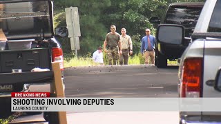 Man shot by deputy in Laurens Co.