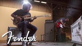 Sergio Vega of Quicksand / Deftones & The American Professional Jazz Bass | Fender