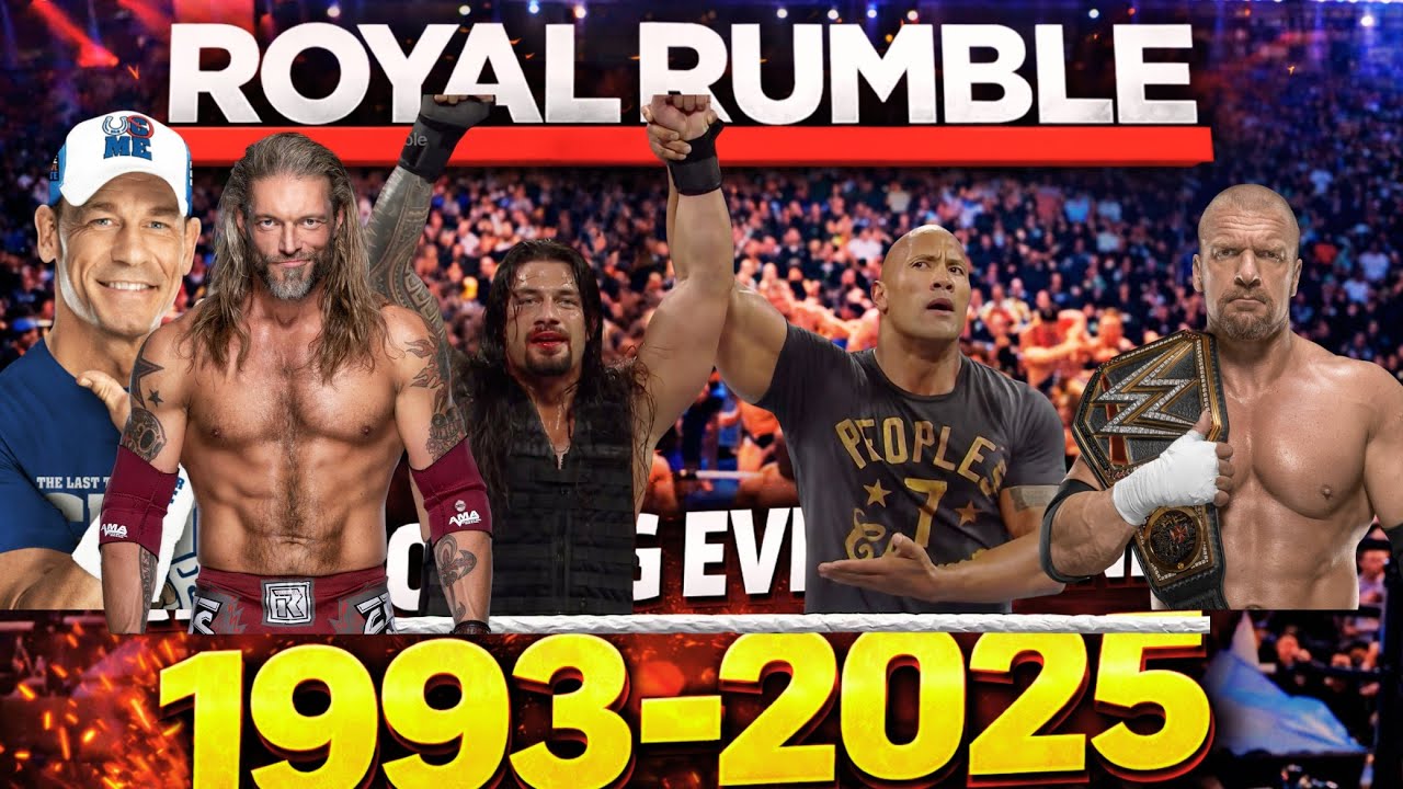 Re-Booking Every Royal Rumble Winner (2015-2025) - YouTube