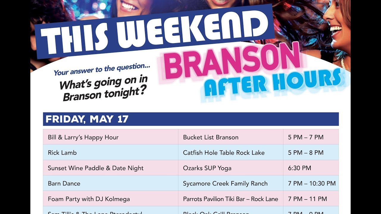 What s Going On In Branson Missouri This Weekend YouTube what-s-going-on-in-branson-missouri-this-weekend-youtube