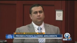 Prosecution's closing arguments
