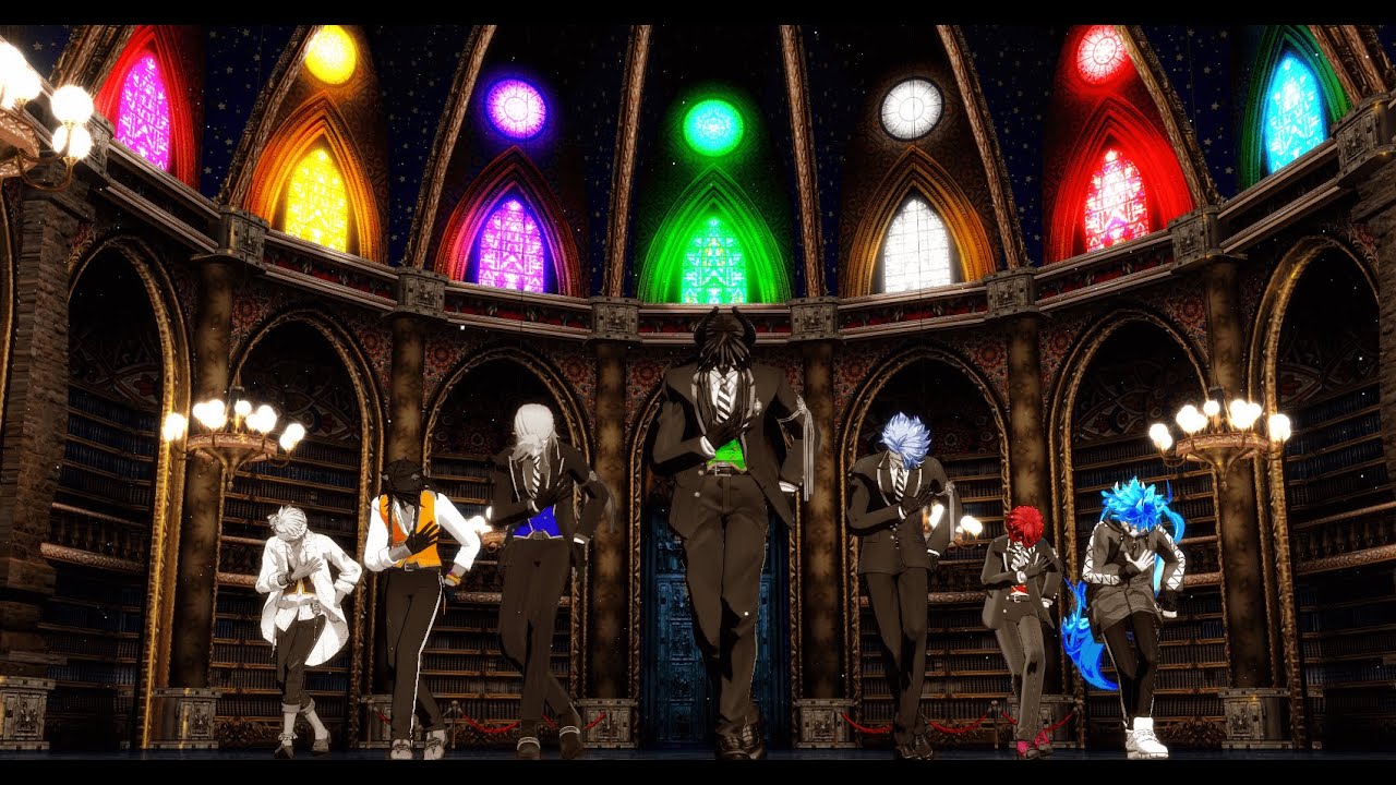 【MMDツイステ】シビュラ【寮長と側近】