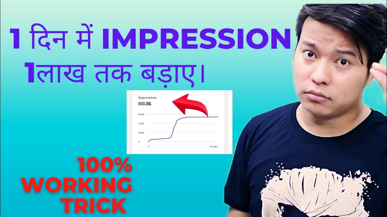impression kaise badhaye | impression click through rate youtube | Secret trick