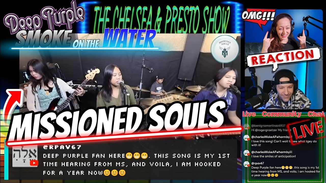 SMOKE ON THE WATER, FIRE IN THE SKY! - MISSIONED SOULS - DEEP PURPLE