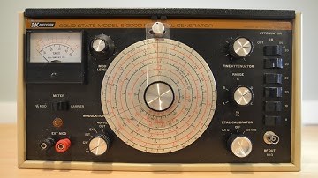 Old RF Signal Generator Restored!