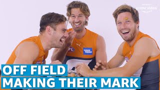 GWS Players Participate in Funny Mini Games | Off-field | Making Their Mark | Amazon Originals