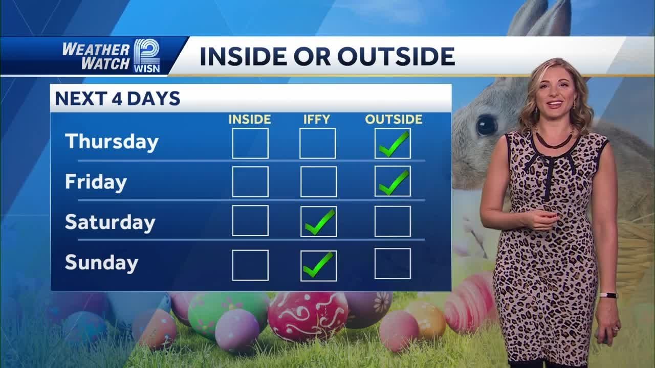 3/28 Easter Weekend Rain Chances - YouTube
