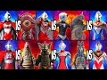 ULTRAMAN JACK VS GAN-Q, ウルトラマン VS REDKING, ZOFFY VS ALIEN MAGMA, TYRANT VS JUSTICE #ウルトラマン #kaiju
