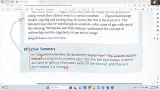 B50 Summarizing Sources