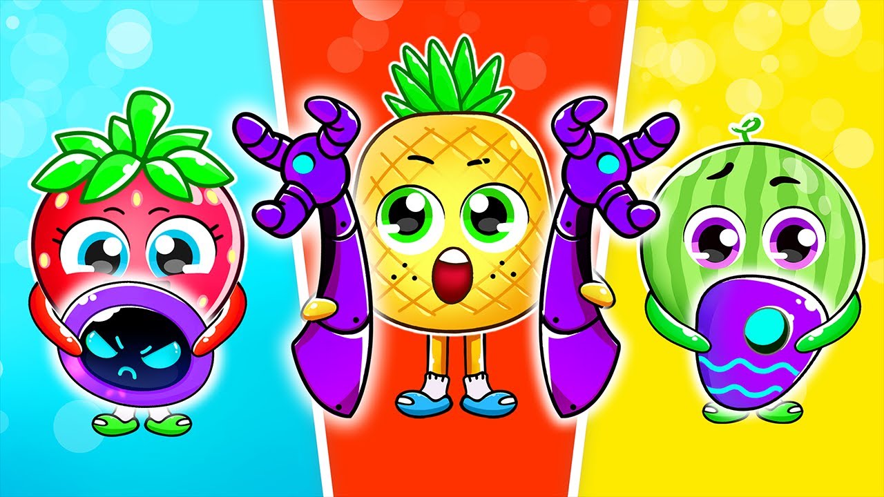 Crazy Ice Cream Robot | Toy Robot Song 💛  YUM YUM Kids Songs and Nursery Rhymes