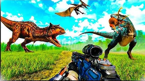 Wild Dino Hunter: Hunting Games Part 2 Android Mobile Gameplay