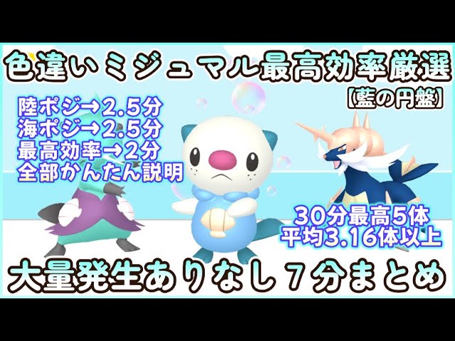 色違いモクロー】最大/最小も狙えるおすすめの大量発生スポットをご