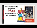 Matematicas 2 paginas 25,  26, matematicas 2 pag 25, 26, mate 2 pag 25, 26, matematicas dos 25, 26