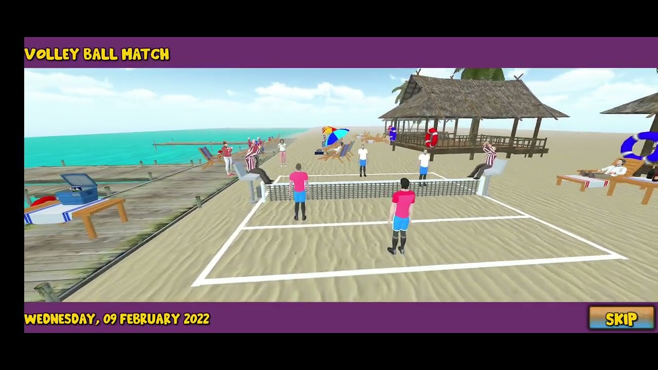 Volleyball 3D Offline Sim Game by Vigorous Glory | Beach Volleyball | 3D Offline Simulator