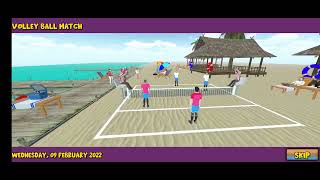 Volleyball 3D Offline Sim Game by Vigorous Glory | Beach Volleyball | 3D Offline Simulator screenshot 1