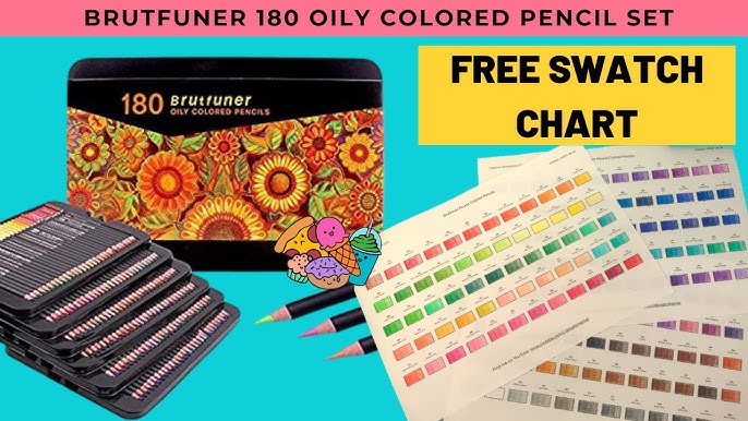 Brutfuner Professional Colored Pencils Set