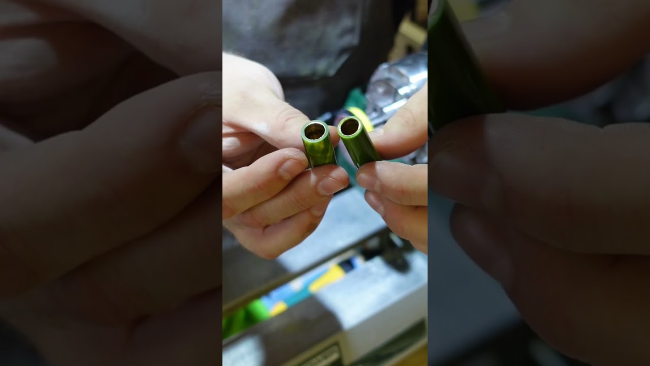 Ручка из стабилизированной березы 