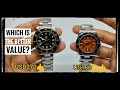 Which San Martin to get during 2021 AliExpress 11-11 sales? SN008 Black Bay VS SN004 Vintage Diver