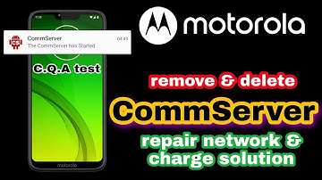 All Motorola remove Commserver CQAtest repair network & charge tested 100% 🔥