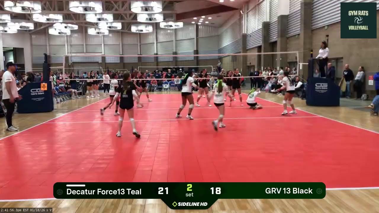 GRV 13 Black vs. Decatur Force13 Teal (2026.01.18)
