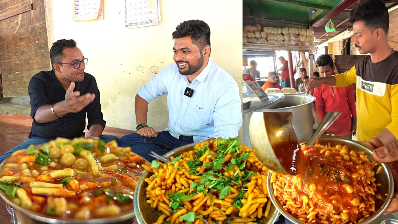 વડોદરા મા ફેમસ ગણપત ભાઈ નુ મહારાષ્ટ્રીયન ટેસ્ટ વાળુ સેવ ઉસળ આજે પણ નીચે પલાઠી વાળી ને લોકો જમે છે