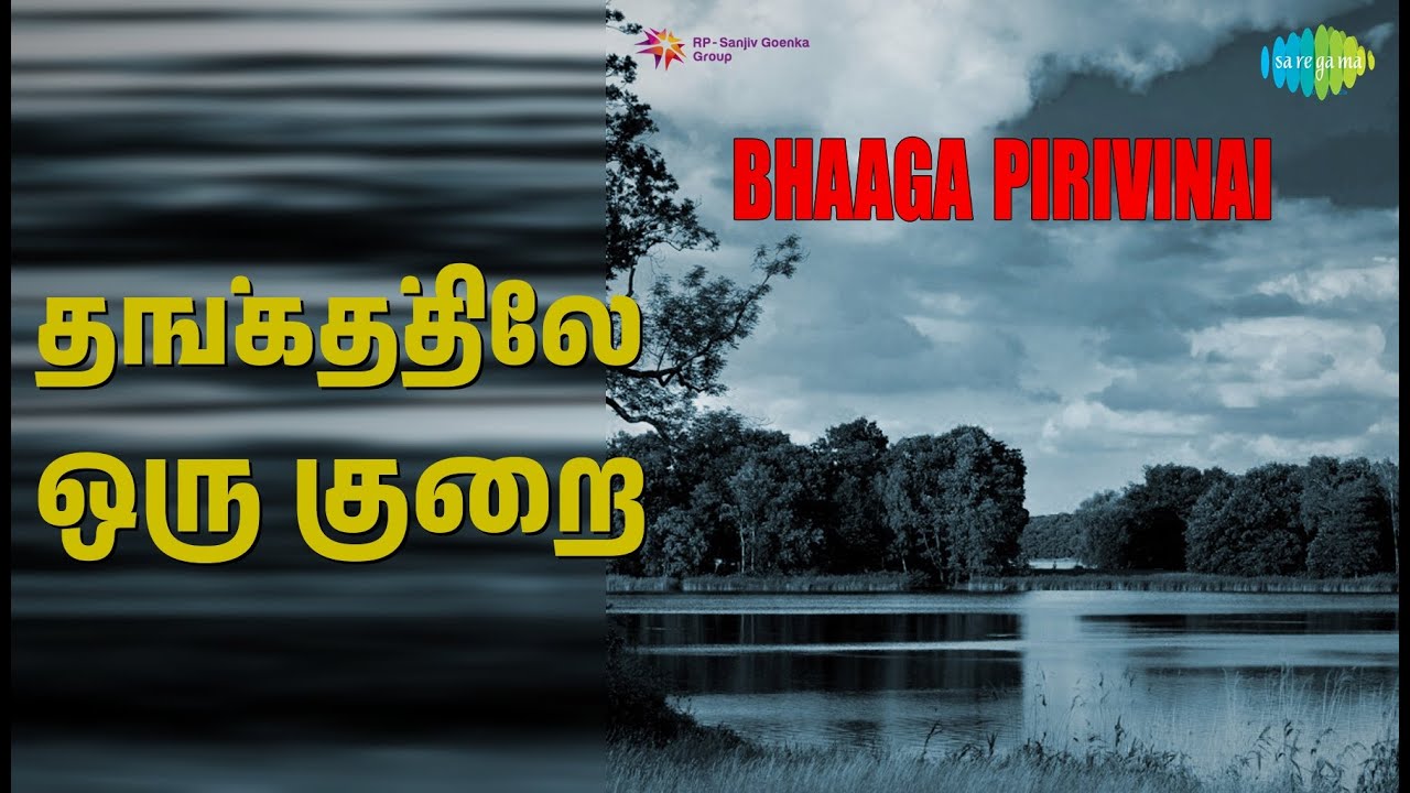 தங்கத்திலே ஒரு குறை | Bhaga Piravinai | P. Susheela Songs | B. Saroja Devi | M.R. Radha