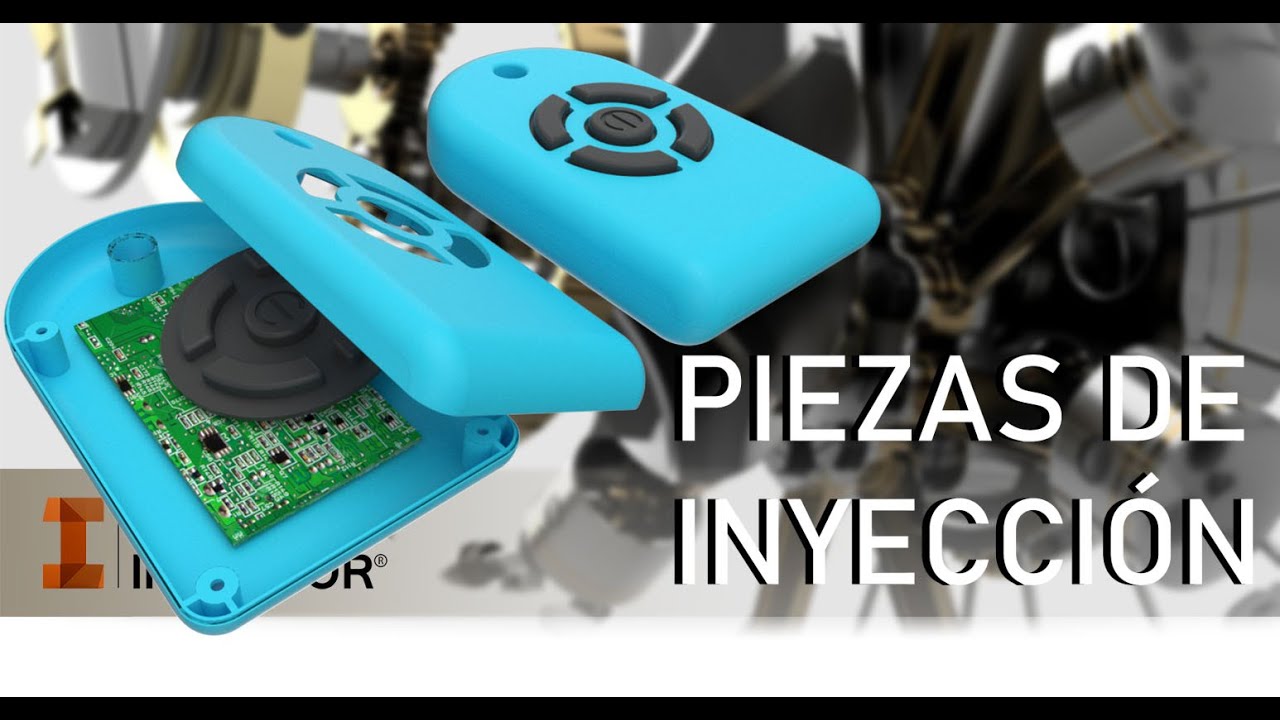 DISEÑO DE PIEZAS PARA INYECCIÓN DE PLÁSTICO (INTRODUCCIÓN) TUTORIAL EN  AUTODESK INVENTOR - YouTube