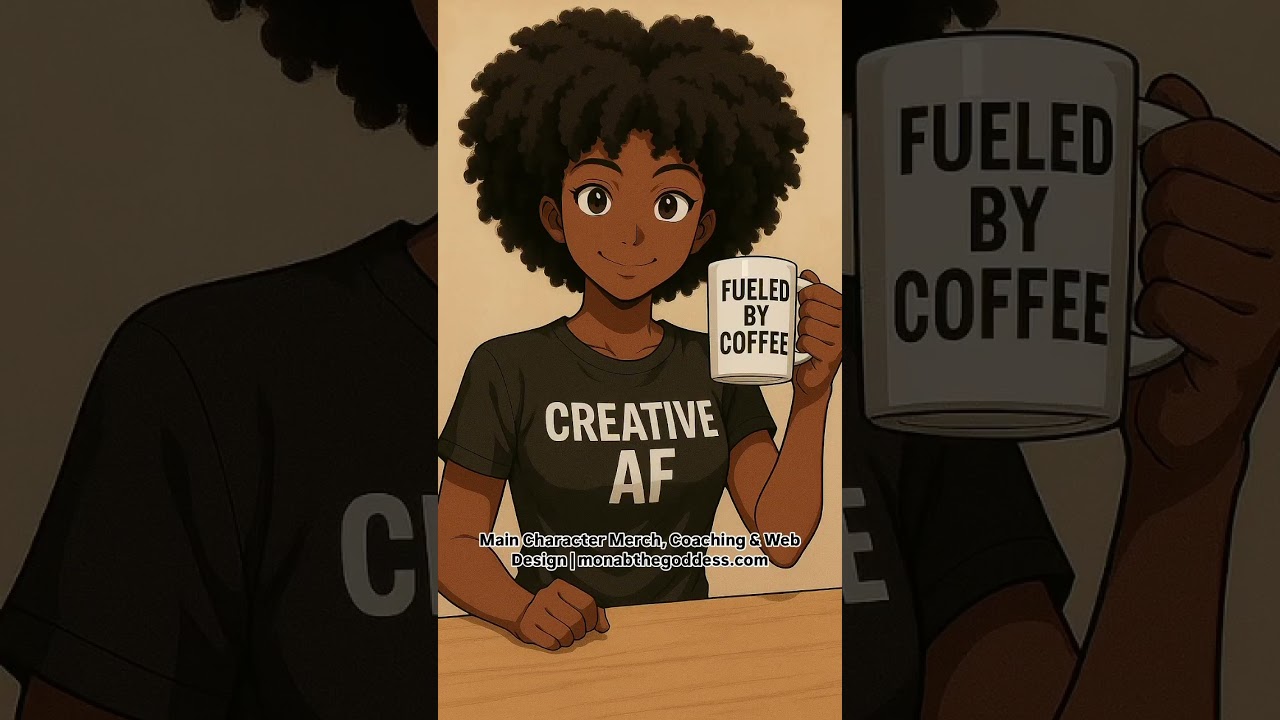 Main Character Merch, Coaching & Web Design | monabthegoddess.com