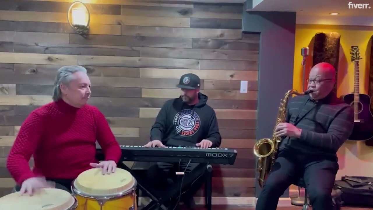 A Latin Jazz Jam Session. Featuring: Eddie Montalvo on Conga's and Adam Perez on Piano.