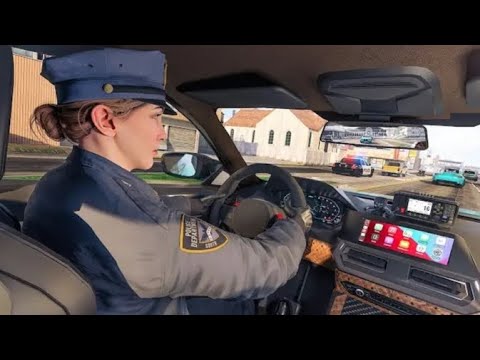 Auto Vs Cars@ -♥️ Police cop duty Police Officers this action driving ...