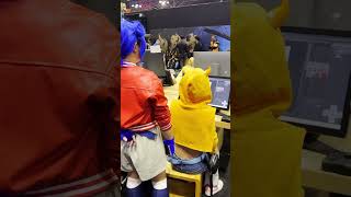 Seeing Bumblebee & Optimus drawing with TourBox at NYCC!