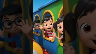 Fun Cartoon Train Song| Baby Lulu Tunes| #childrenssongs #musicforkids #dubidubidamdam